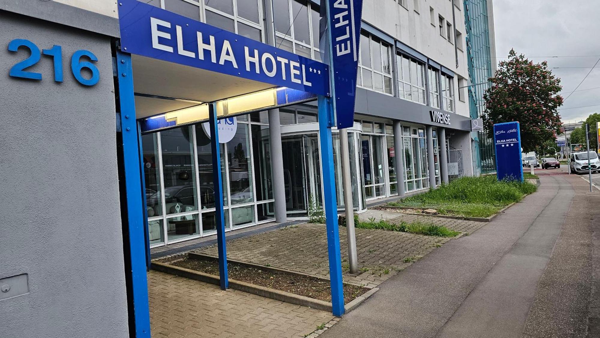 Elha Hotel Stuttgart Eksteriør bilde